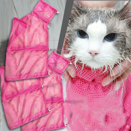 Anti-Scratch Cat Grooming Robe
